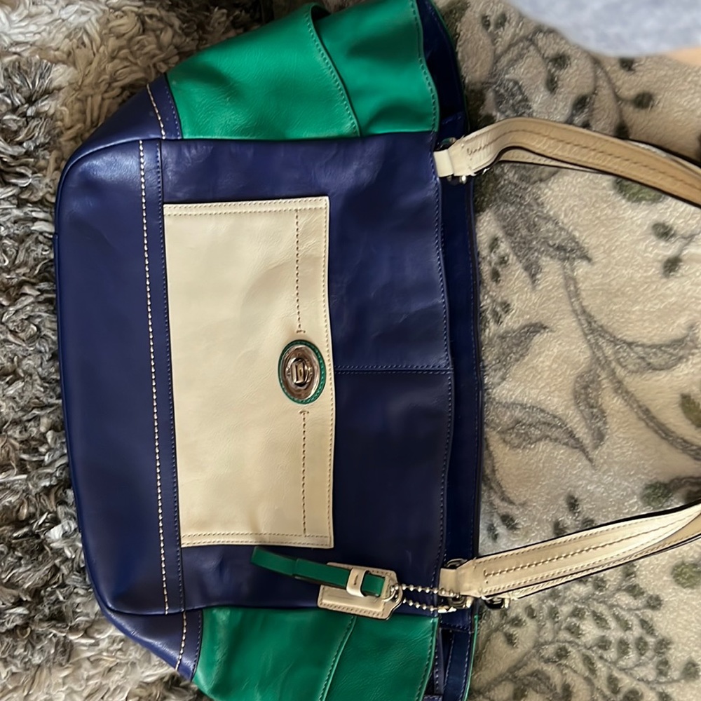 Coach leather bag